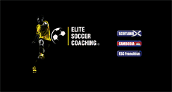 Desktop Screenshot of elitesoccer-coaching.com